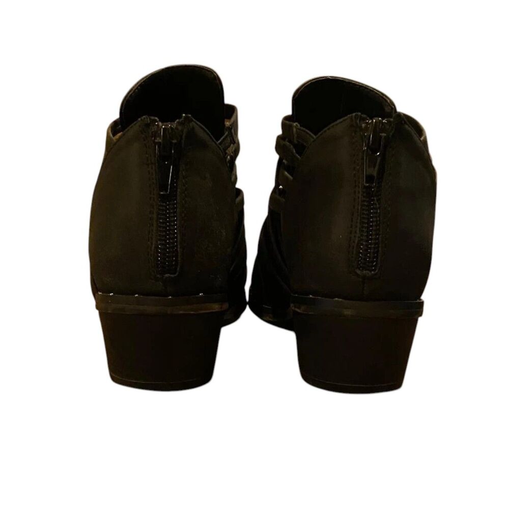 MAURICES Cece Multi Strap Ankle Bootie Shoe BLACK Size 7 - Picture 5 of 6